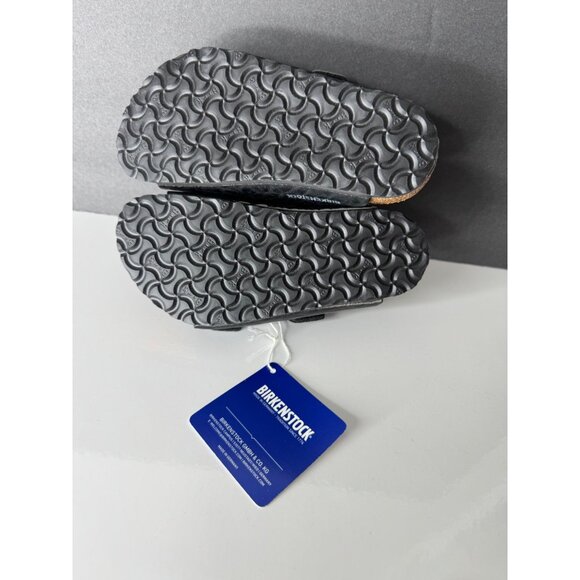 NEW Birkenstock Arizona Sandals Black Textured Toddler Little Kid EU 26 US 8.5 - Picture 5 of 5